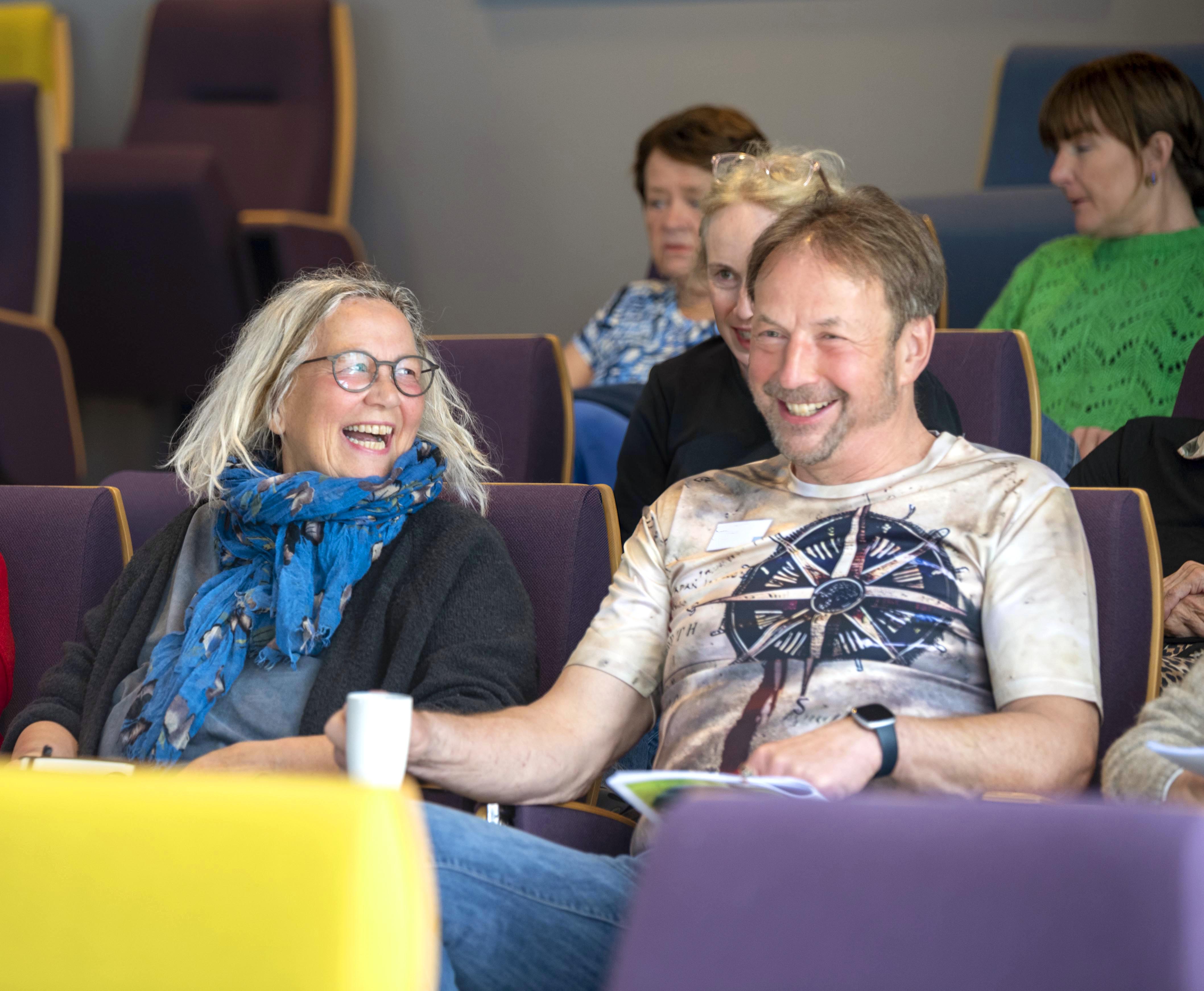 Kursdeltakere i auditoriet