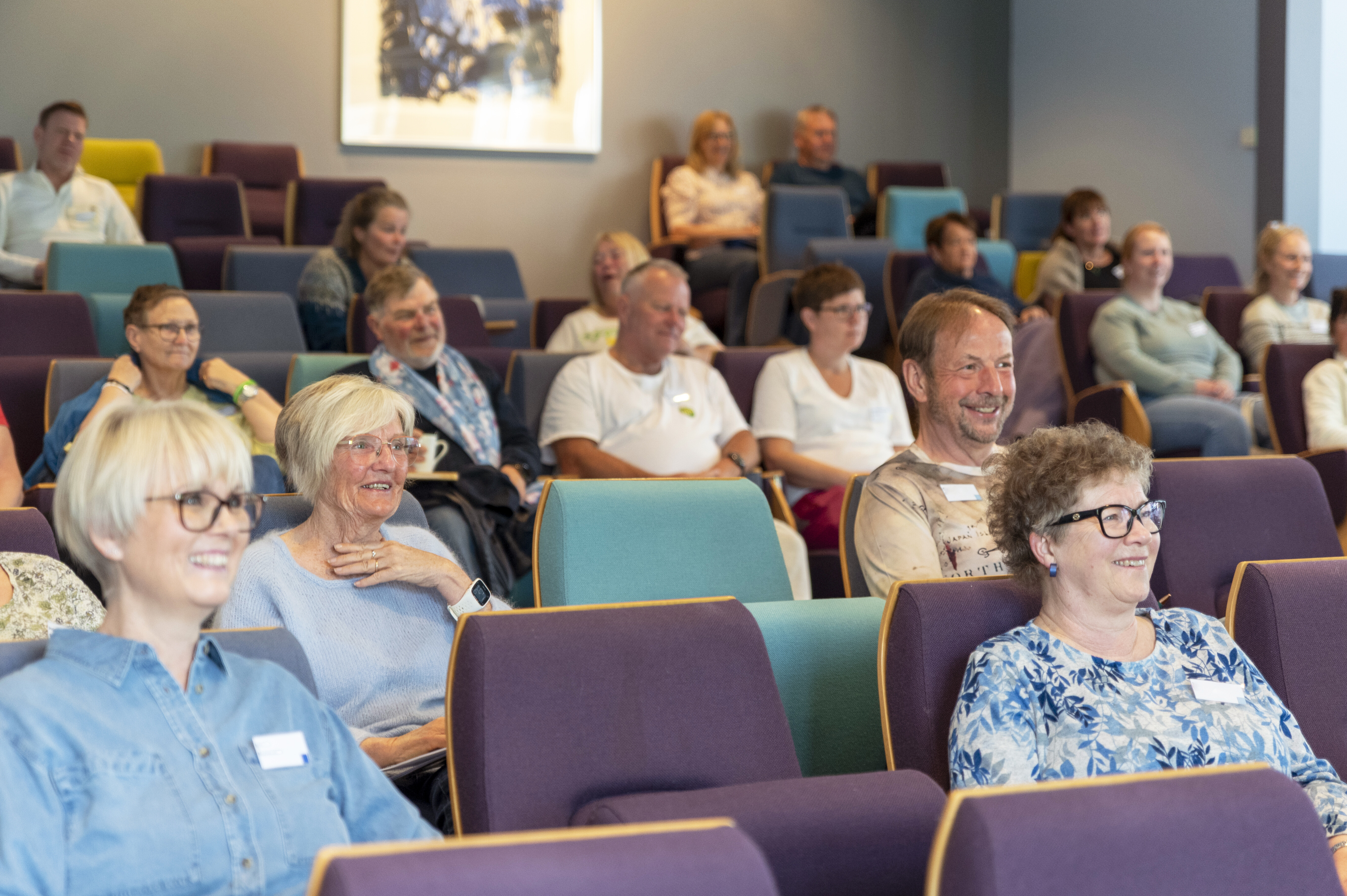 kursdeltakere er samlet i auditoriet