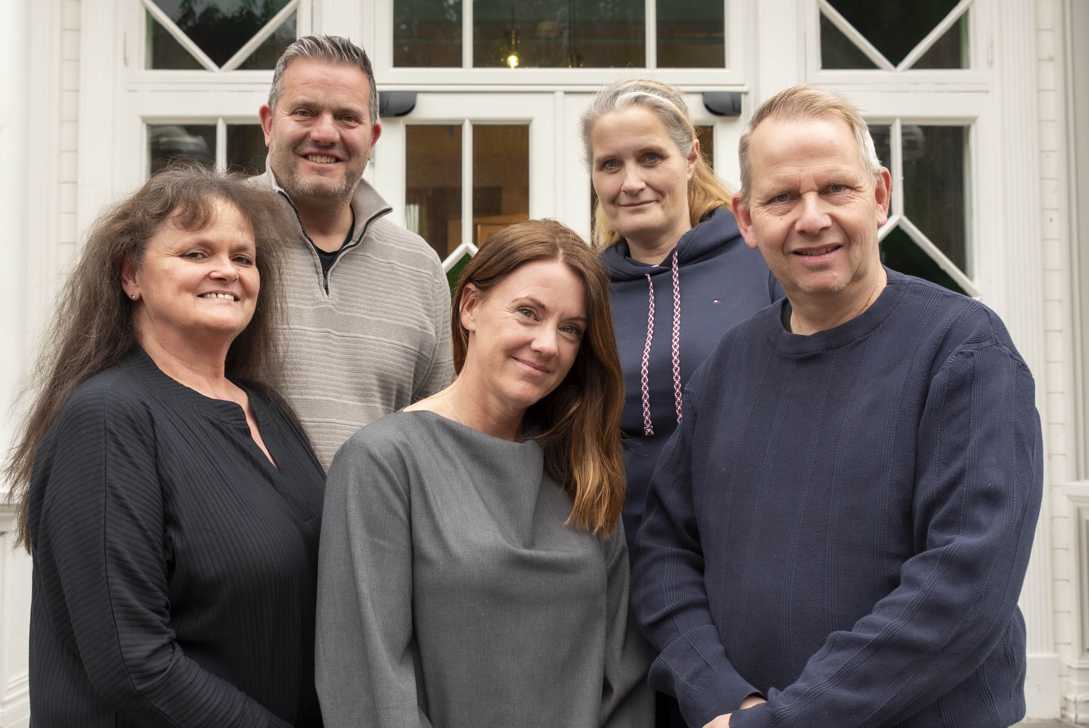 Medarbeidere i serviceavdeling